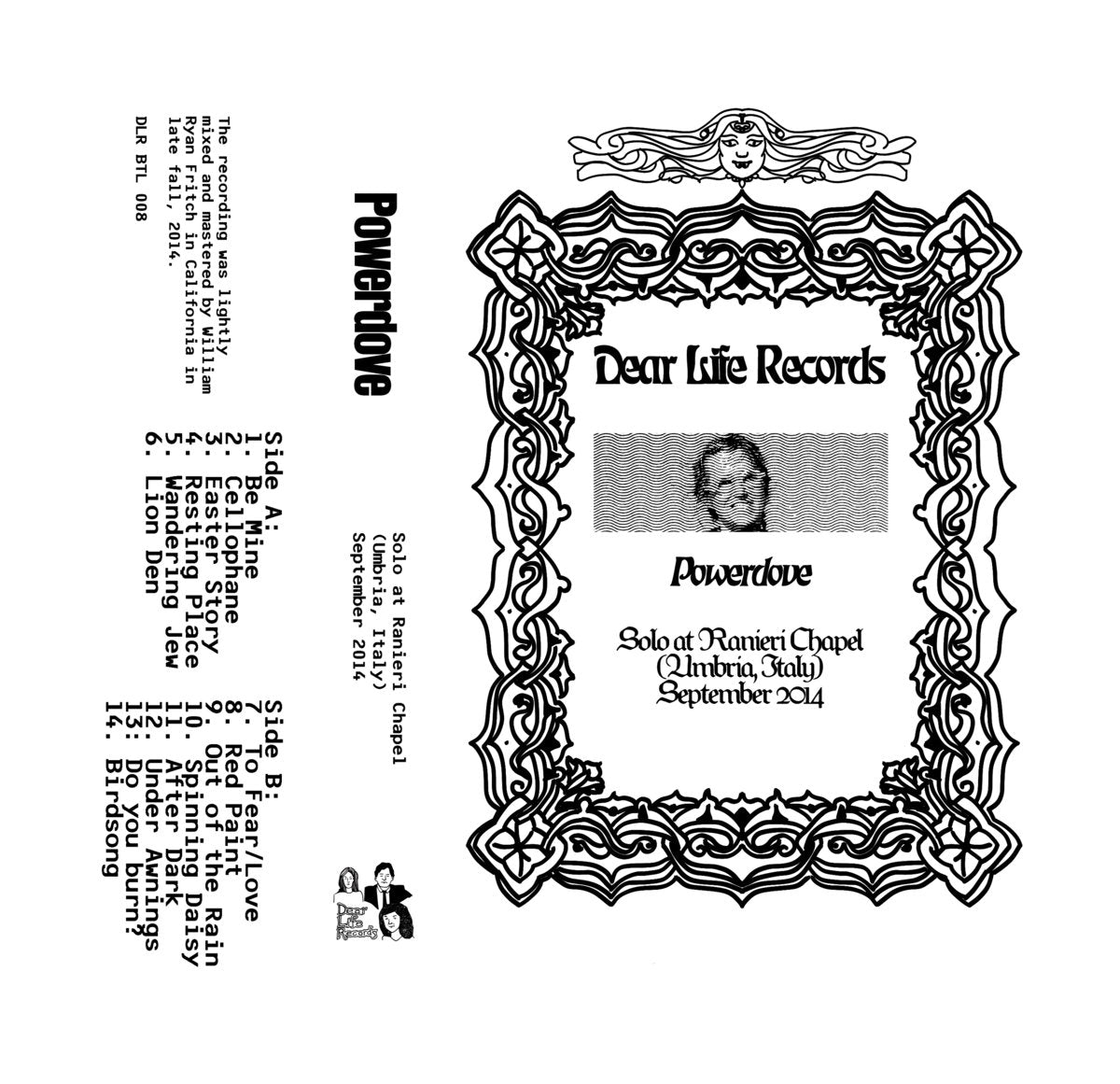 Powerdove - Solo at Ranieri Chapel September 2014 (Cassette)