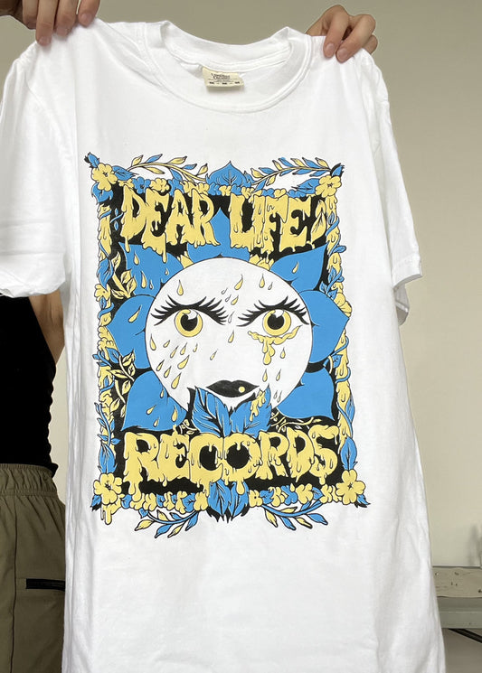 Dear Life Records Summer 2022 T-Shirt: Tri-Color