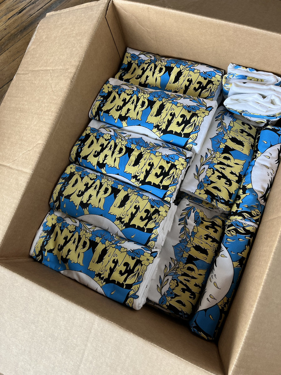 Dear Life Records Summer 2022 T-Shirt: Tri-Color